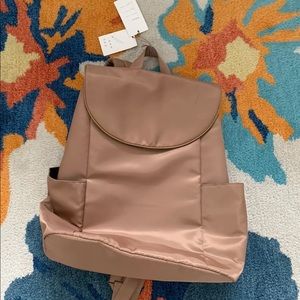 A new day tan backpack NWT